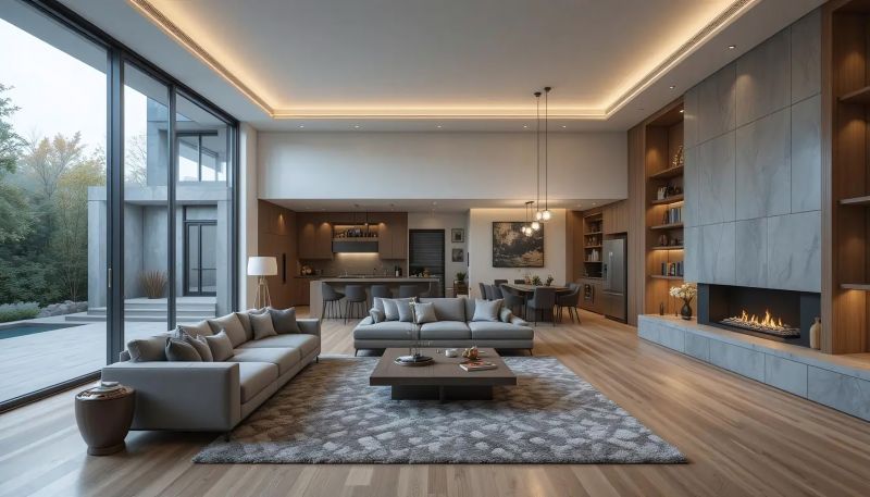Living Room Renovation in Alpharetta, GA